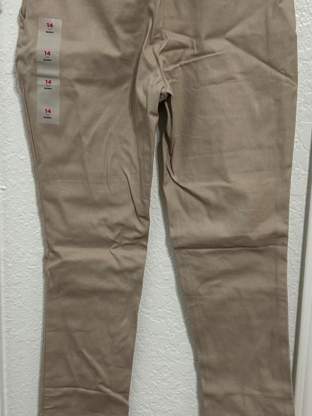 Old Navy Girl’s Khaki Slim Chinos - Light Tan